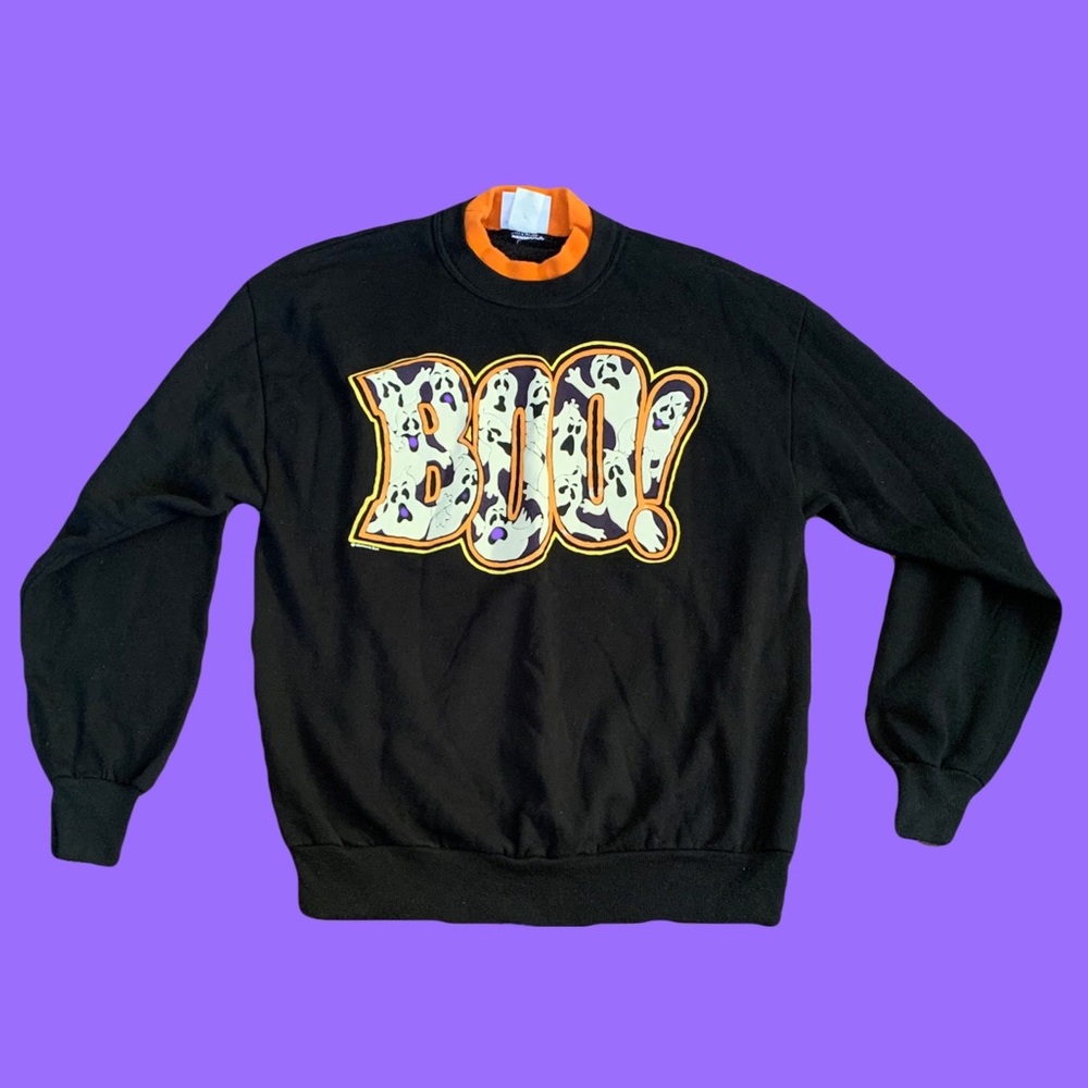 👻Vintage 90s Halloween Sweatshirt👻 Size Large Unisex